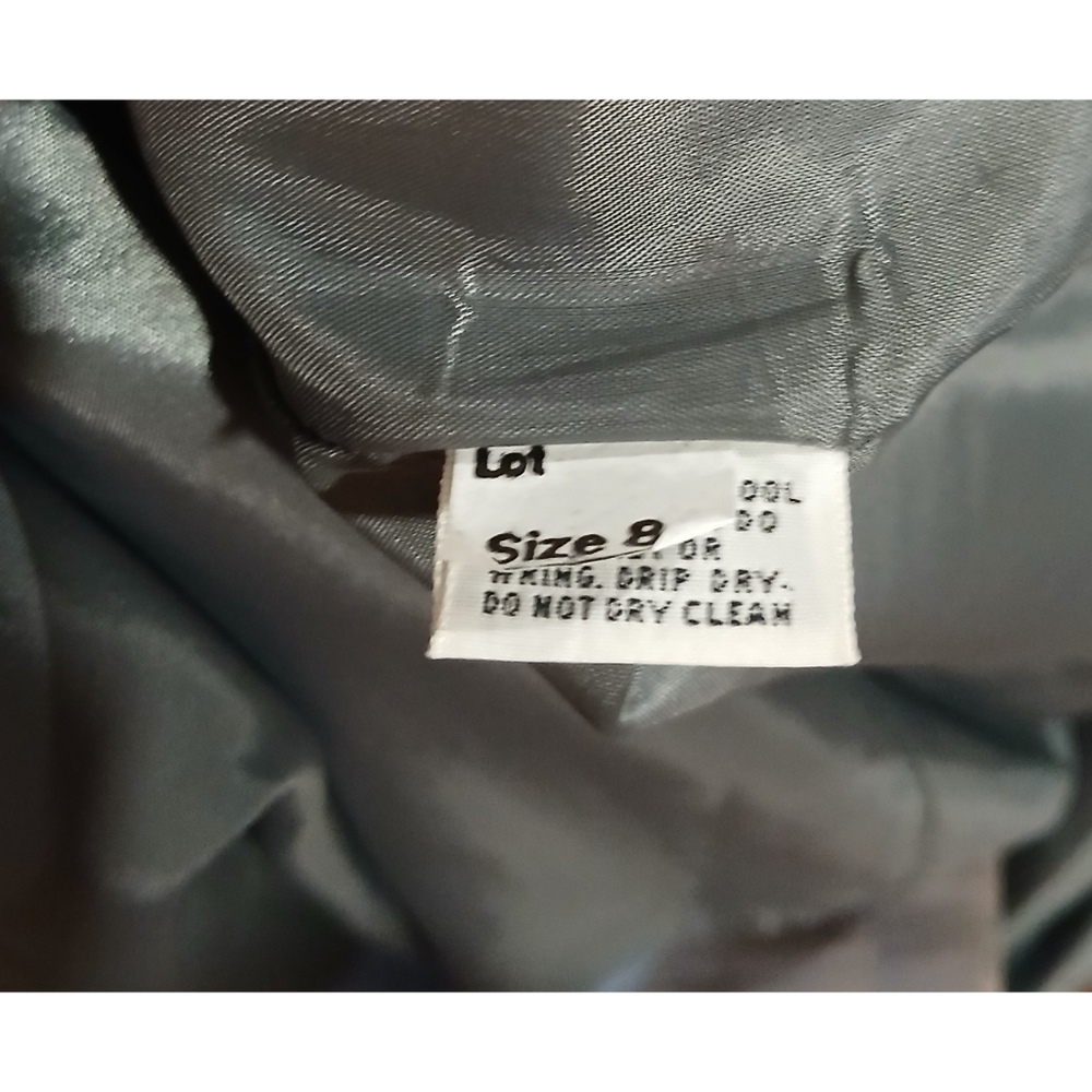 VINTAGE 80's Irridescent Traveler Rain Coat 8 - Picture 9 of 9